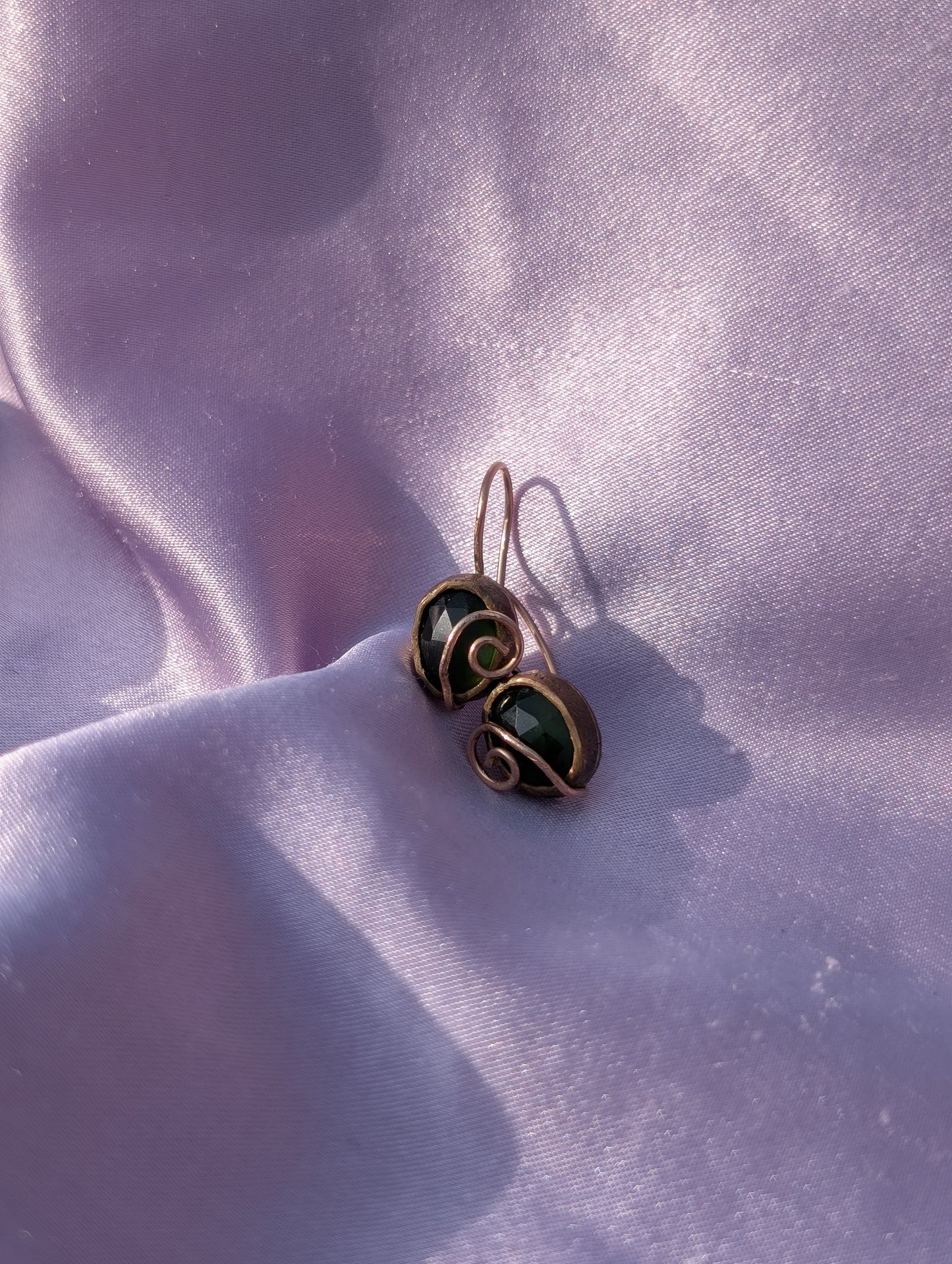 "Eve" Serpentine Swirl Earrings