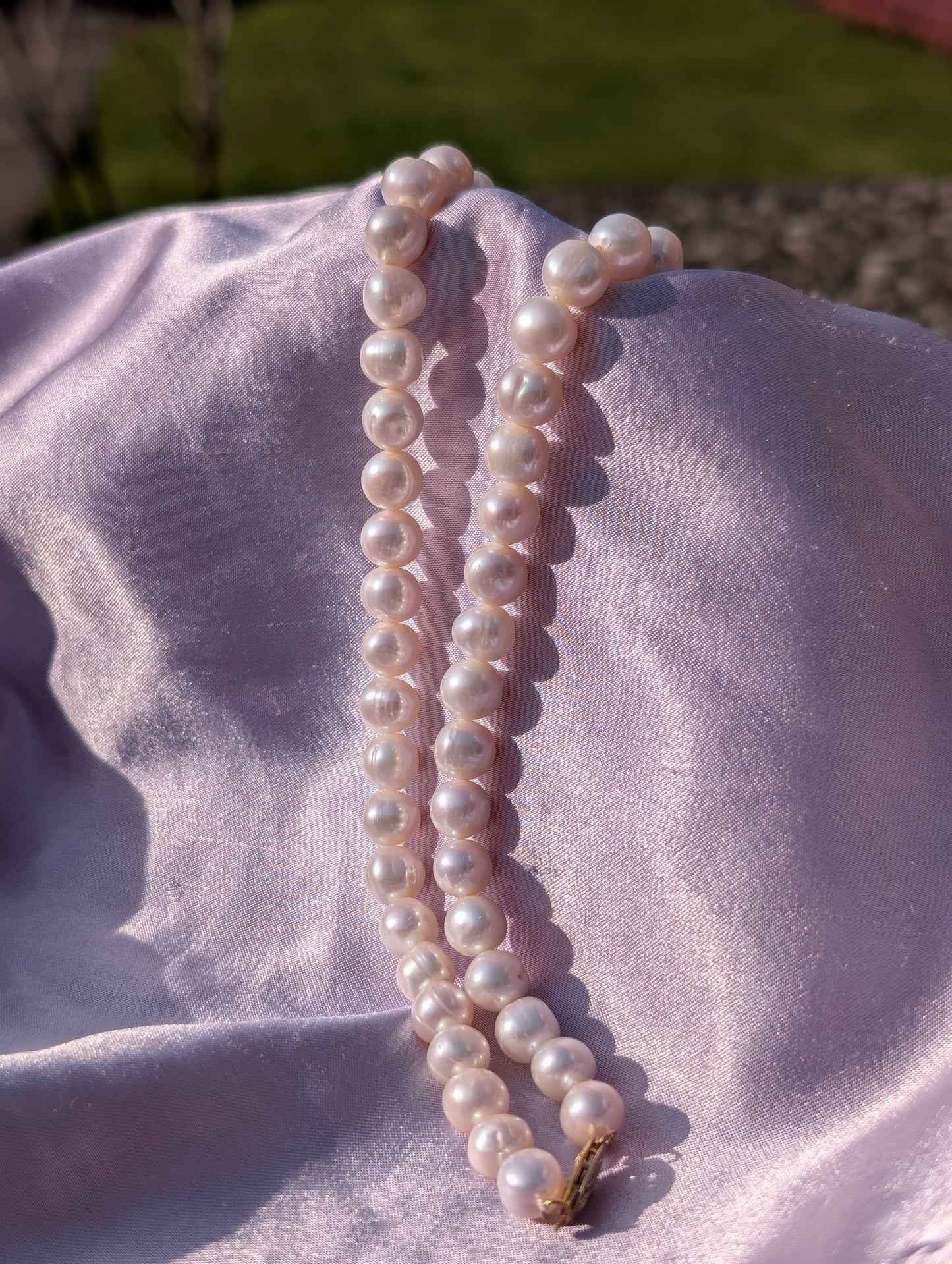 "Heirloom" Pearl Strand Necklace