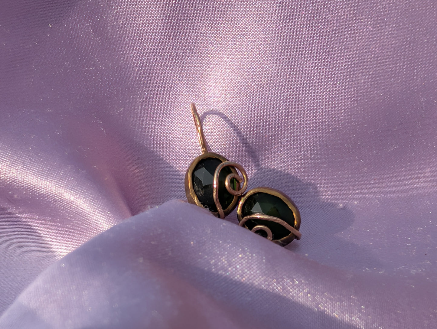 "Eve" Serpentine Swirl Earrings