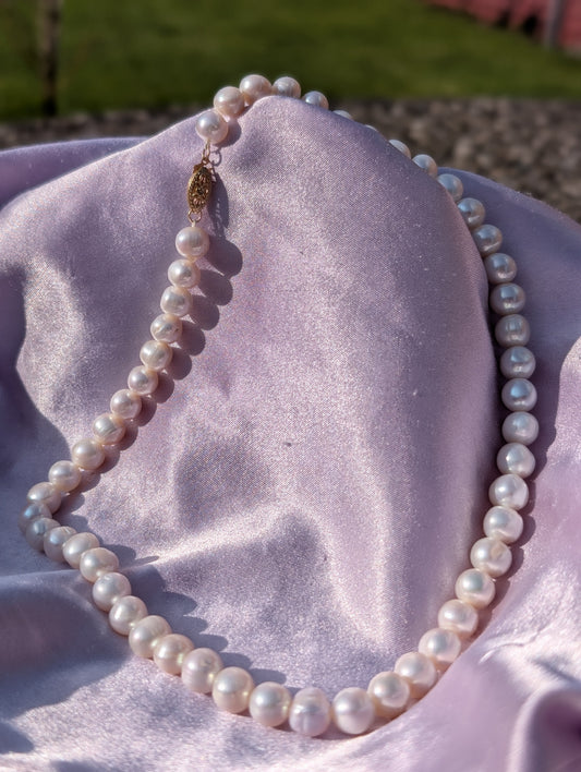 "Heirloom" Pearl Strand Necklace