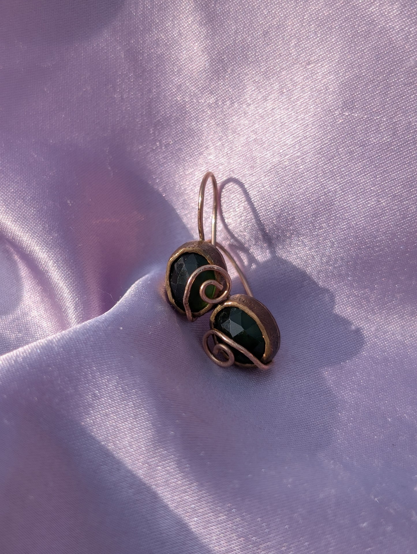 "Eve" Serpentine Swirl Earrings
