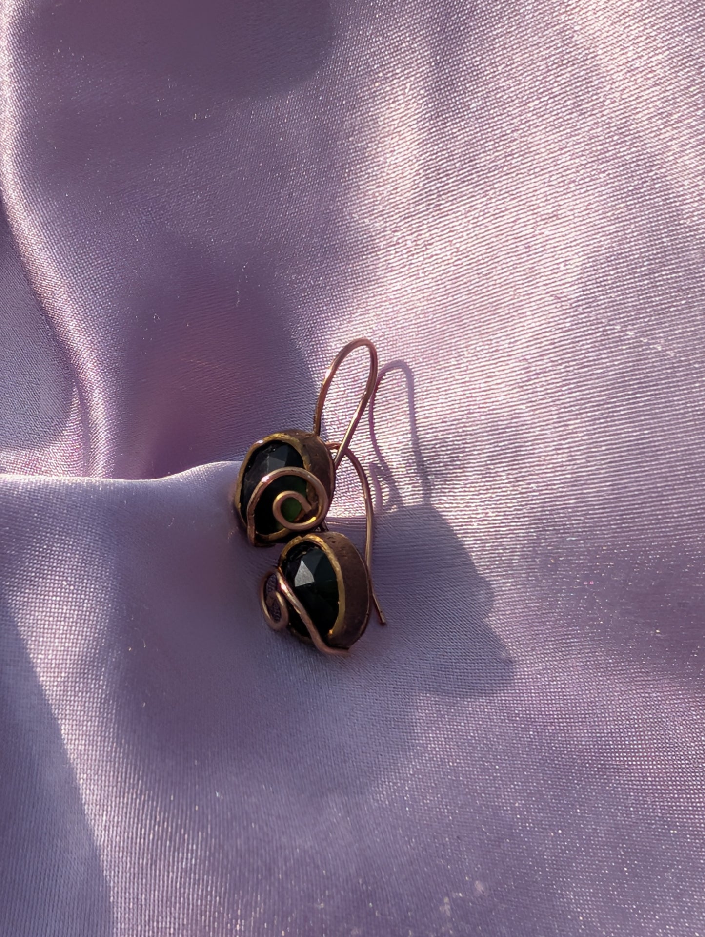 "Eve" Serpentine Swirl Earrings